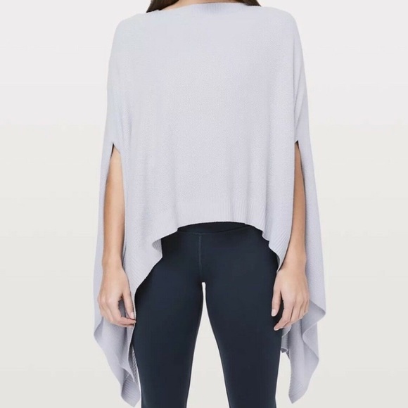 lululemon athletica Sweaters - Lululemon Forward Flow cape sweater